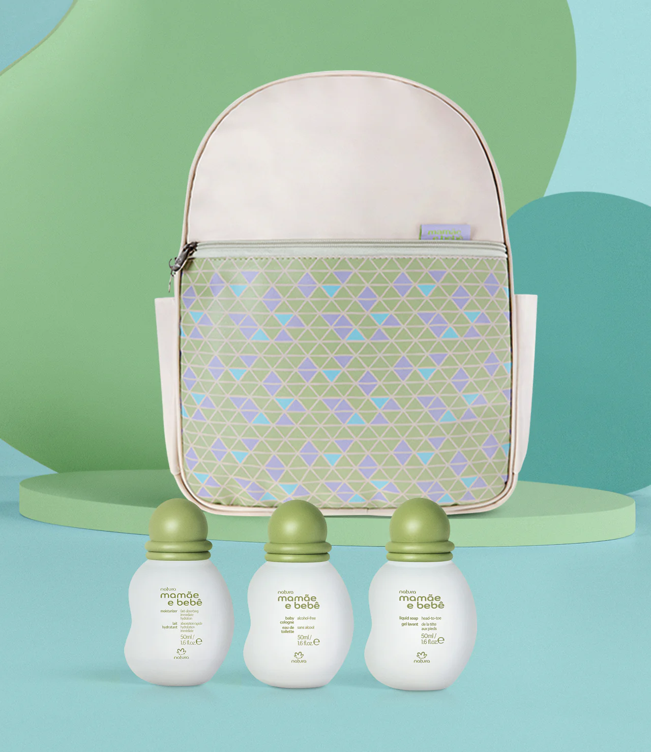 Mom & Baby Travel Set - Mamãe e Bebê