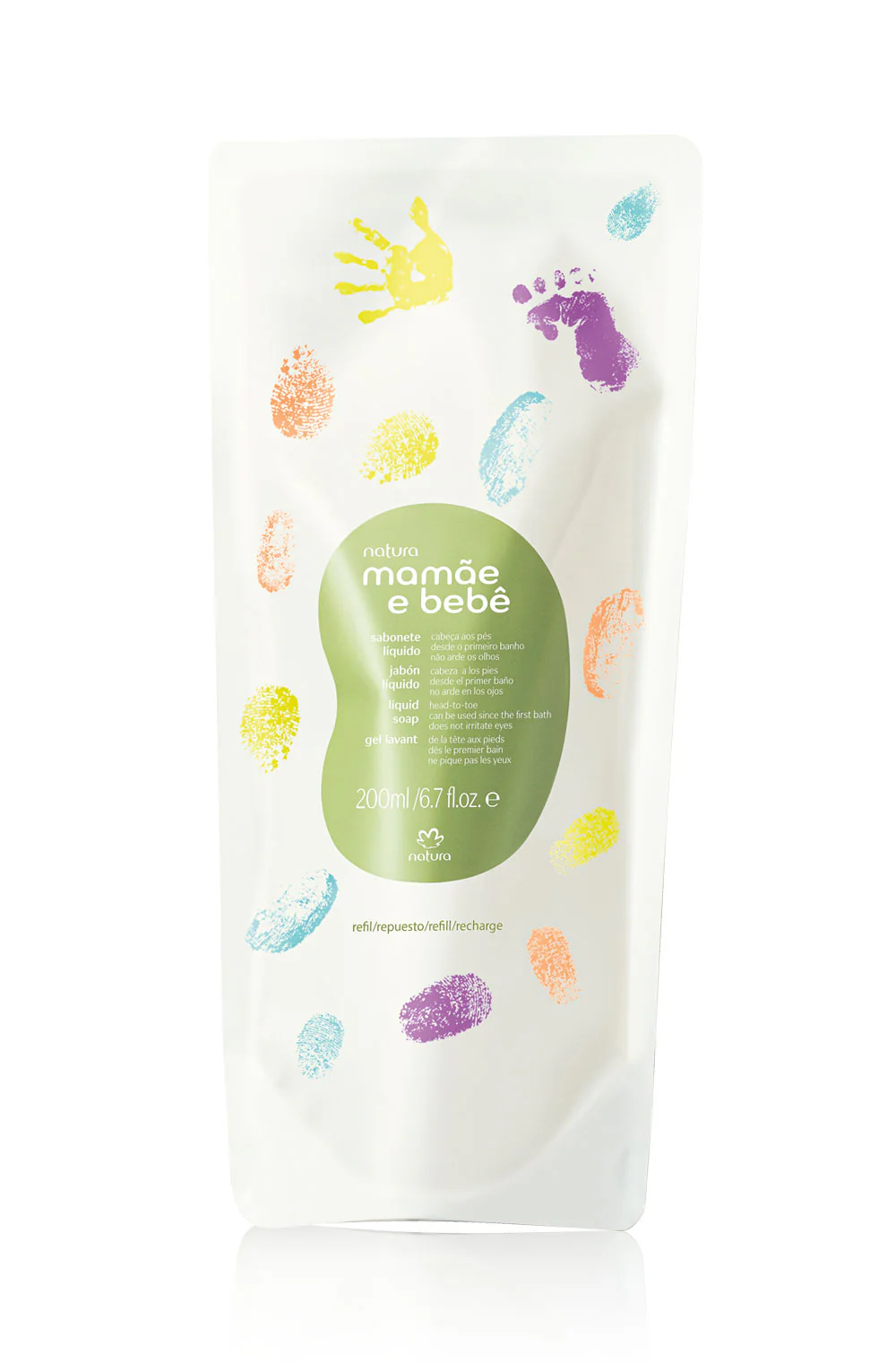 Baby Head to Toe Liquid Soap Refill - Mamãe e Bebê