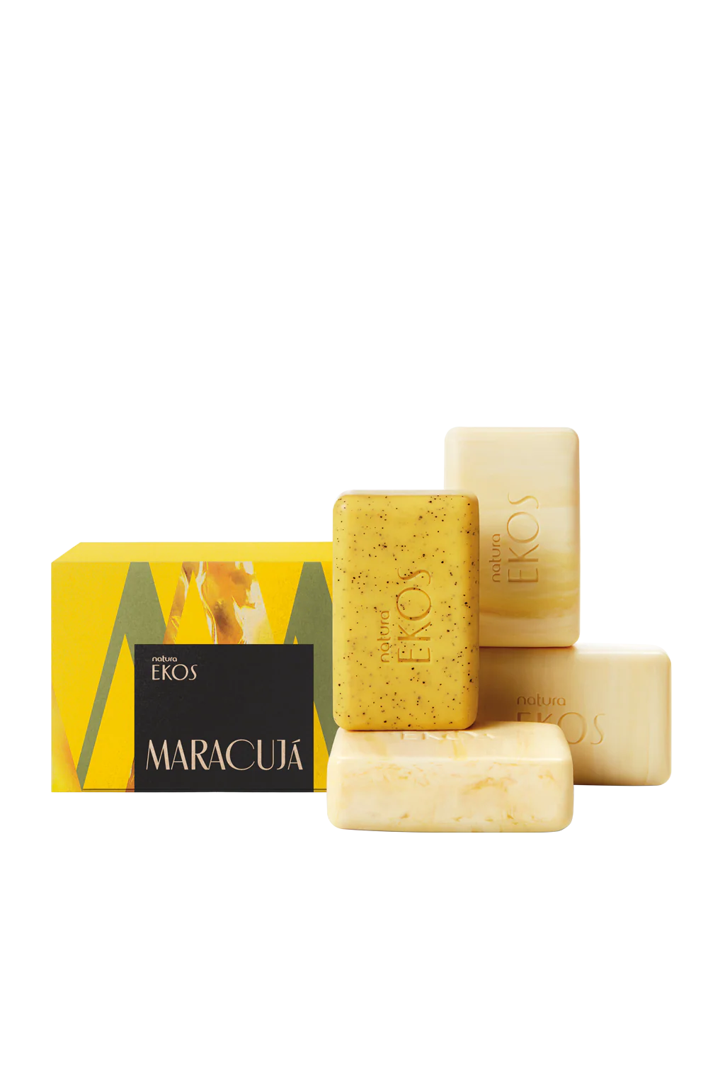Ekos Maracujá Creamy & Exfoliating Monopack Bar Soap Set