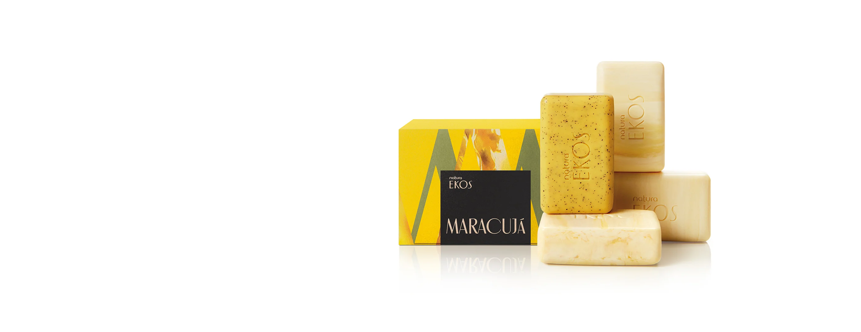 Ekos Maracujá Creamy & Exfoliating Monopack Bar Soap Set