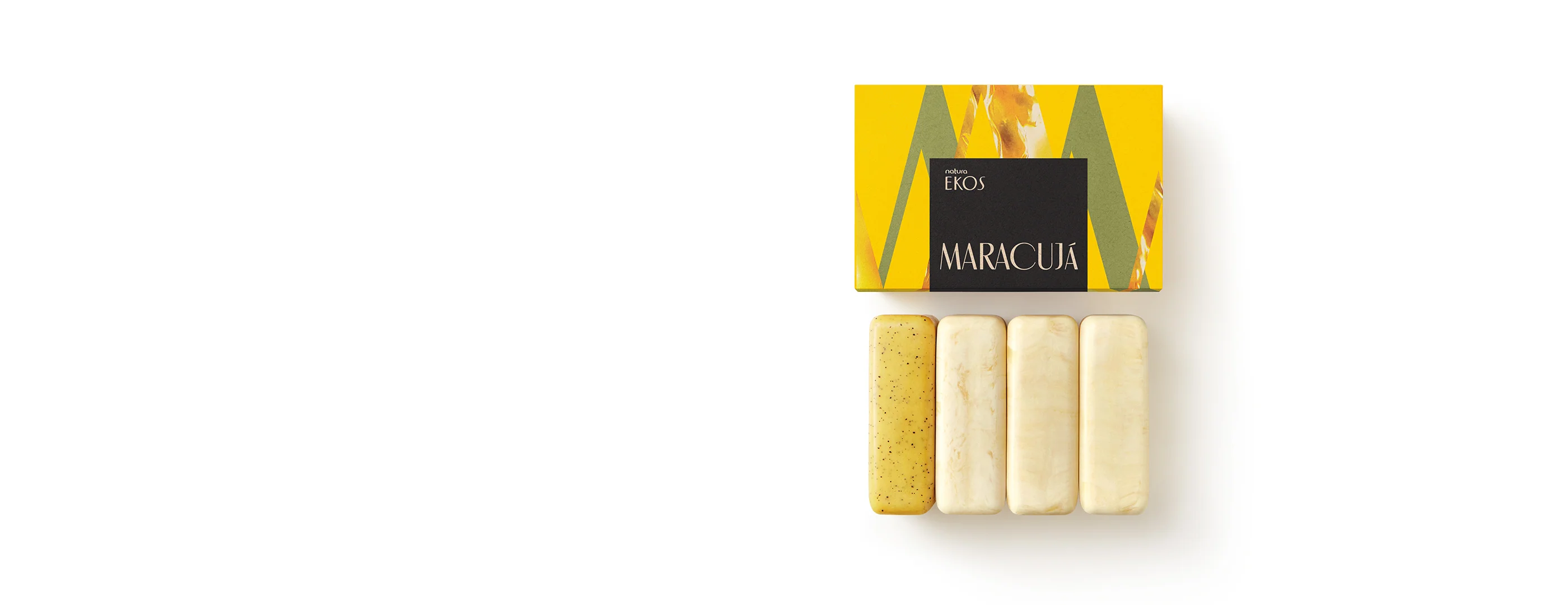 Ekos Maracujá Creamy & Exfoliating Monopack Bar Soap Set
