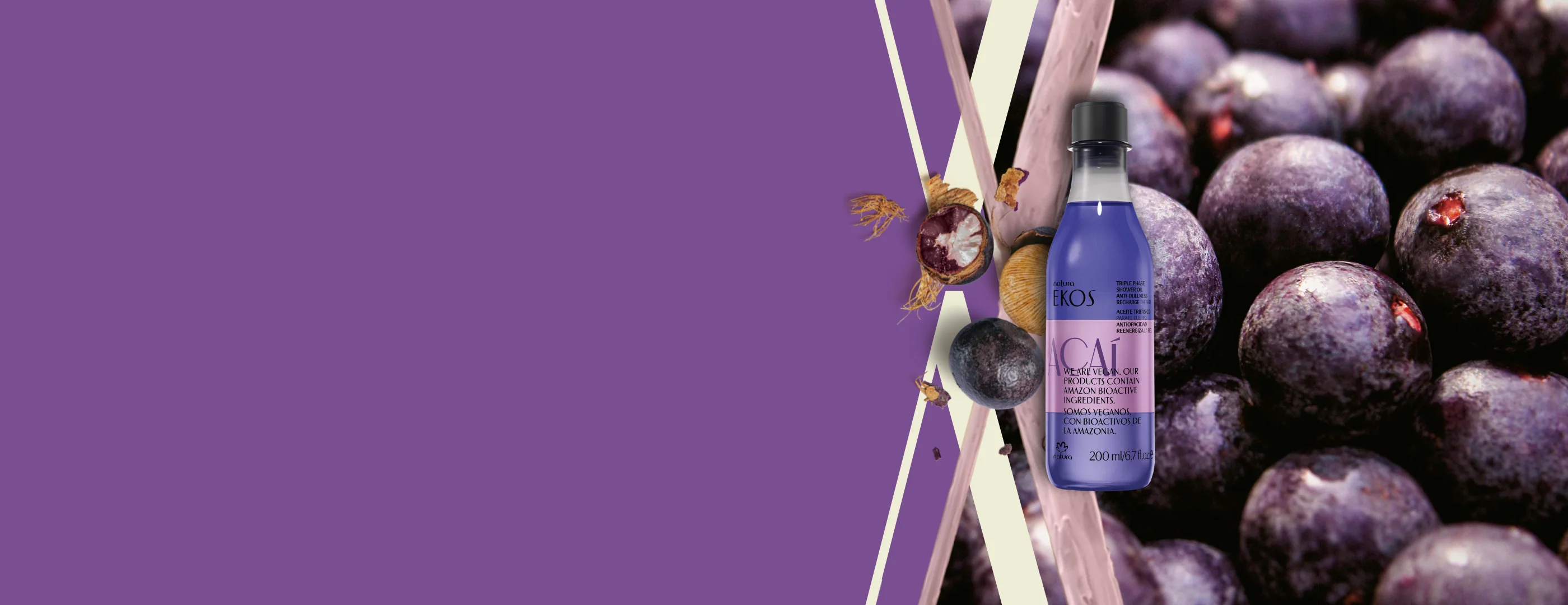 Ekos Açaí Triple Phase Shower Oil