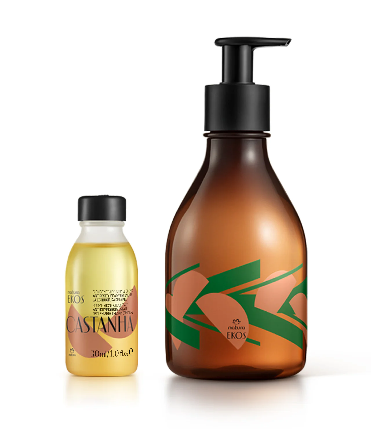 Ekos Castanha Body Lotion Concentrate Kit 6 Ekos Castanha Body Lotion Concentrate Kit
