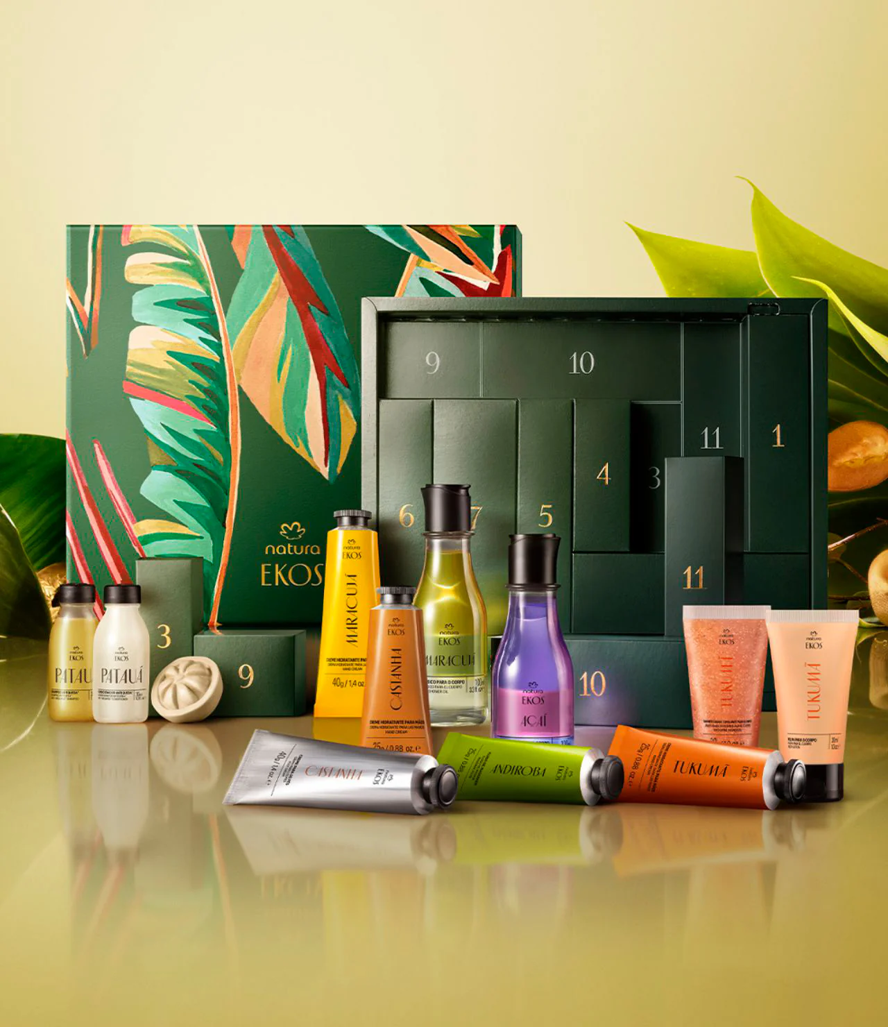 Brazilian Tropical Holiday Advent Calendar Set
