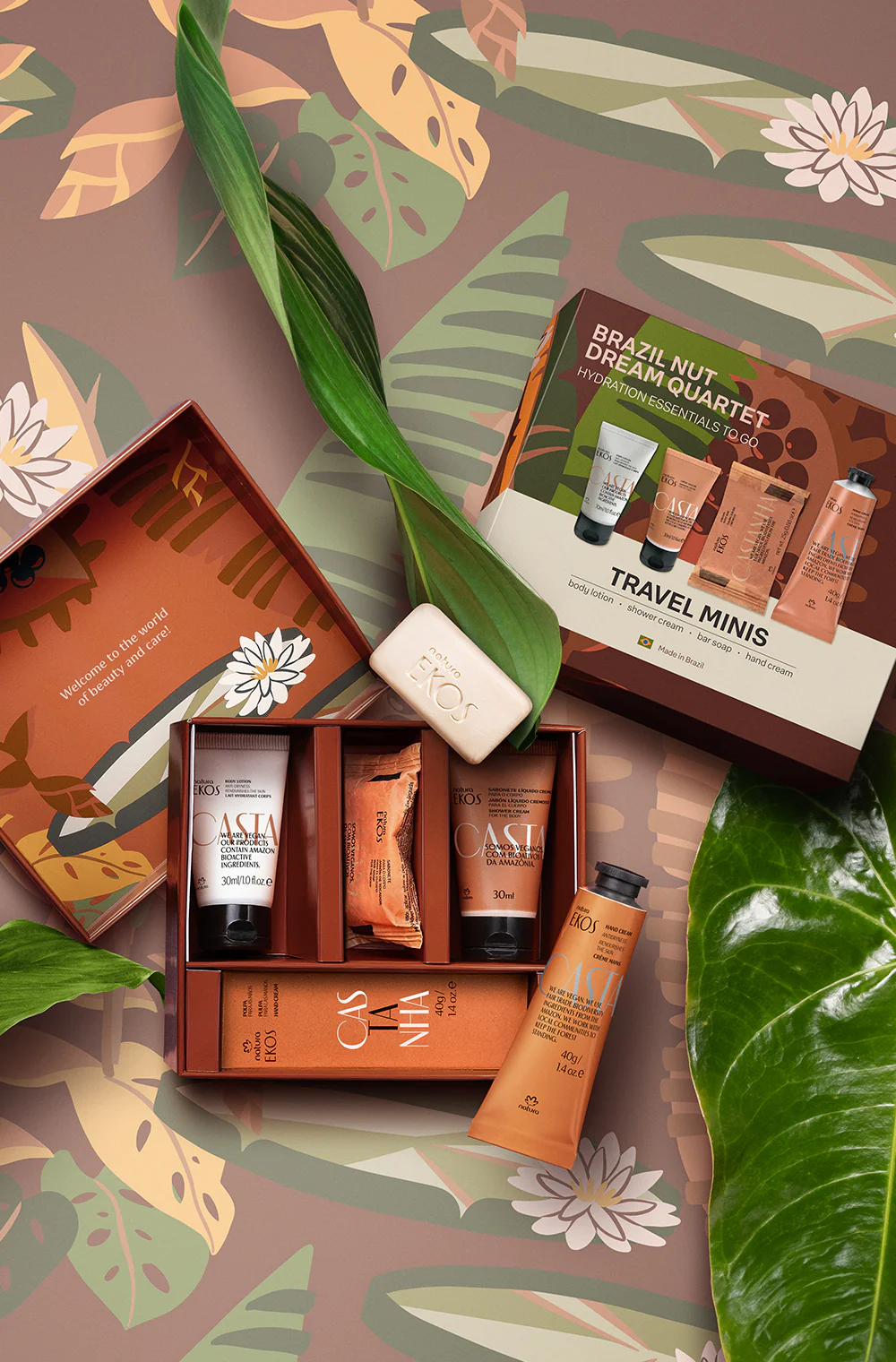 Castanha 24-Hour Hydration Mini Set