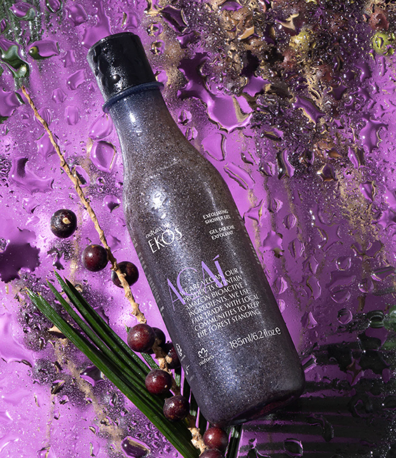 Ekos Açaí Exfoliating Shower Gel