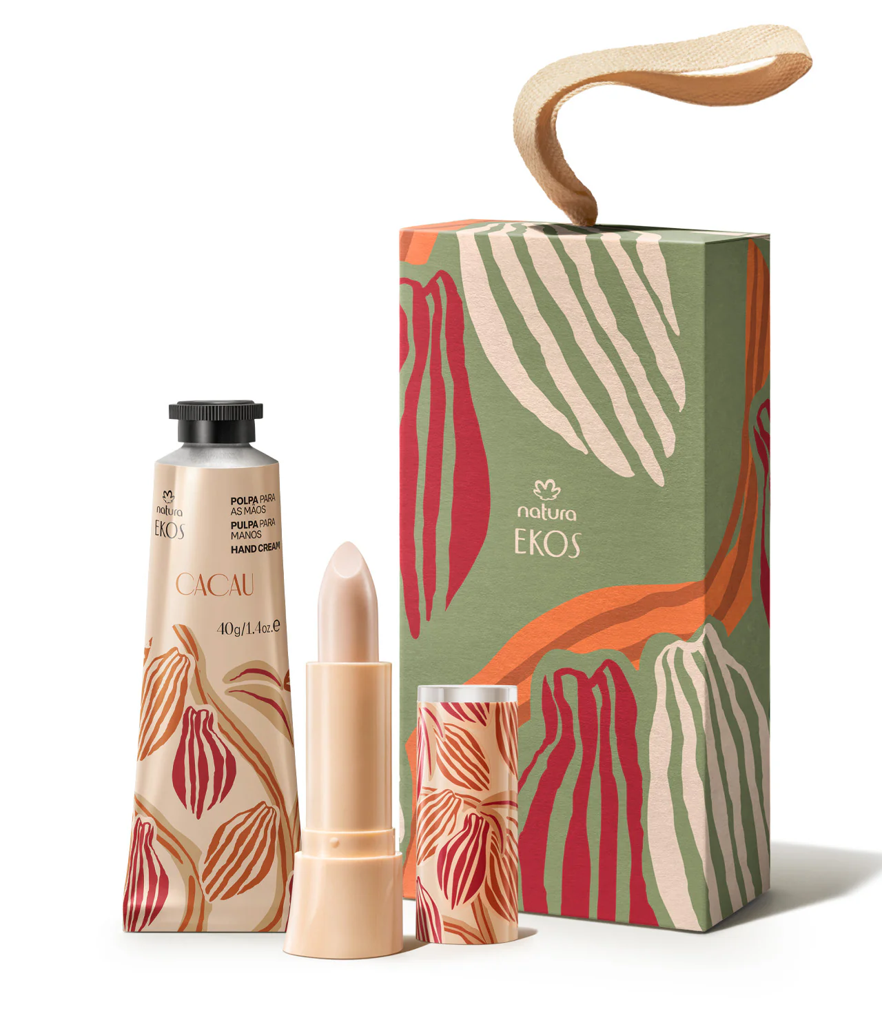 Ekos Cacau Hand & Lip Set