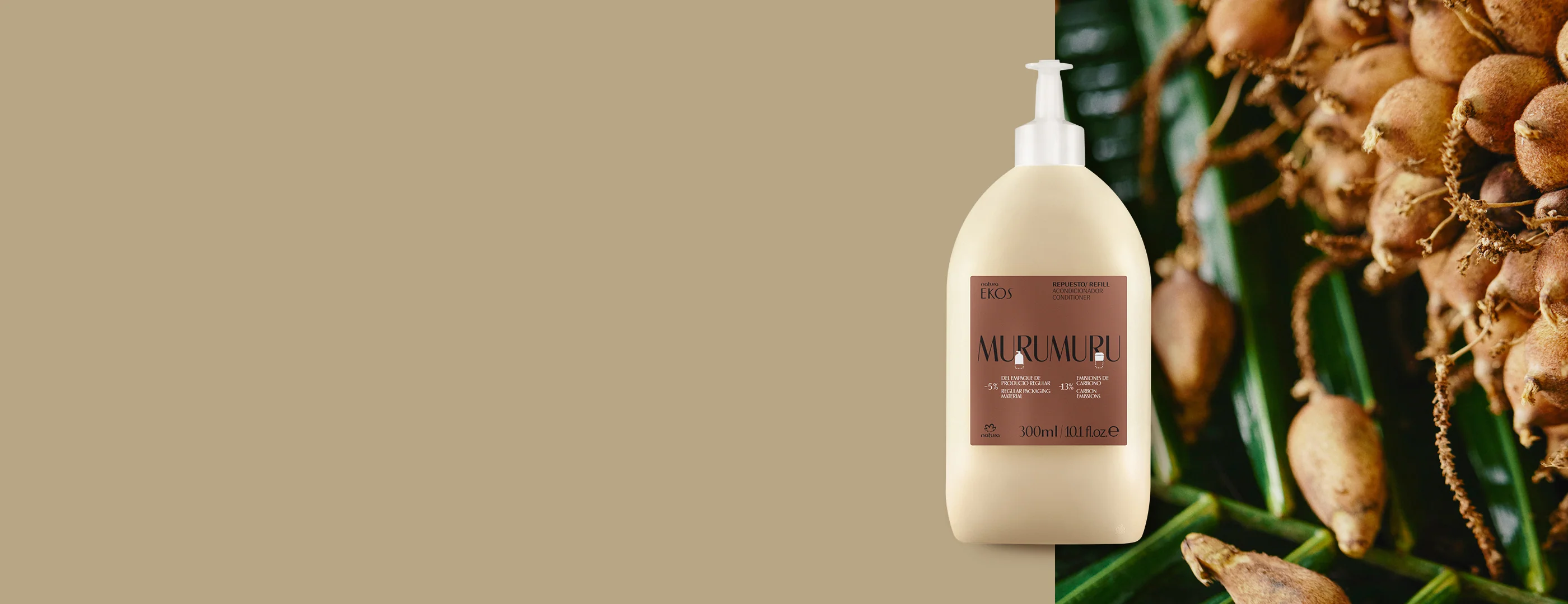 Ekos Murumuru Hair Anti-Damage Conditioner Refill