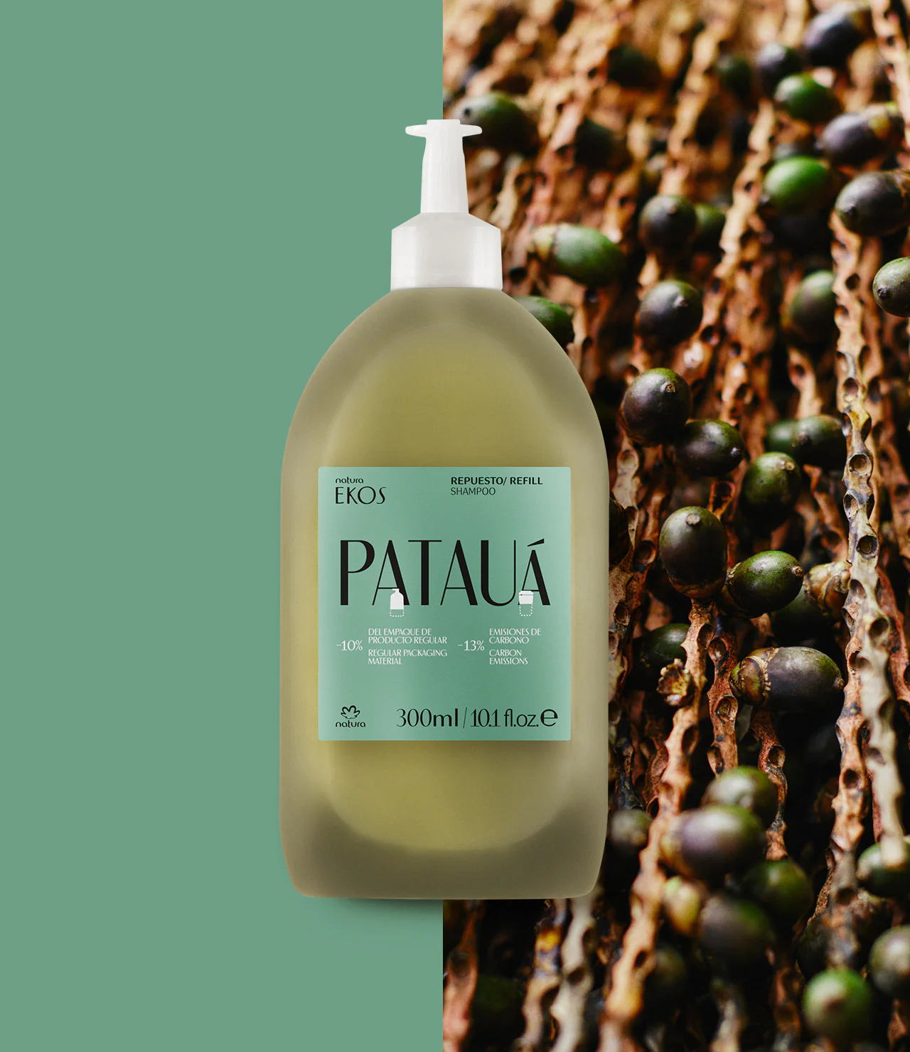 Ekos Patauá Hair Anti-Breakage Re-Strengthening Shampoo Refill